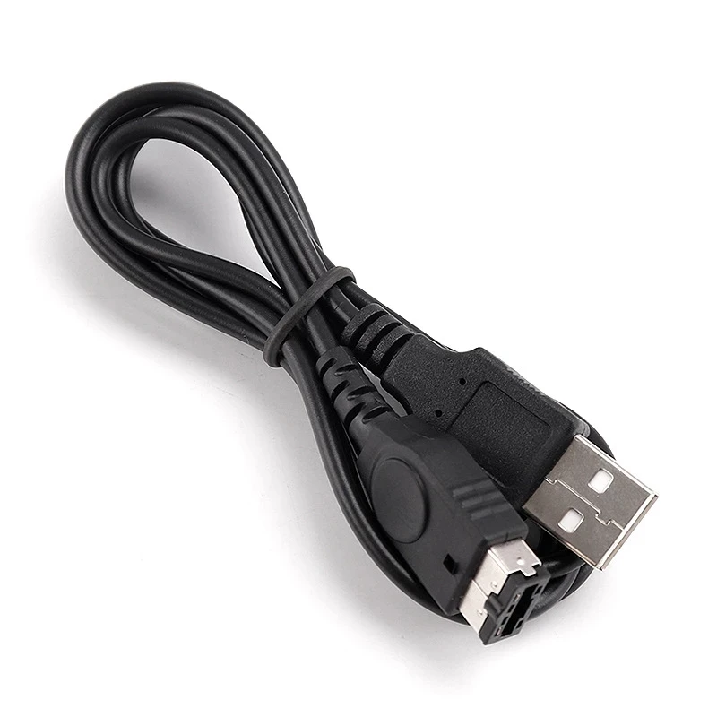 1PC Črna USB Polnjenje Vnaprej Linija Kabel Kabel Polnilnika Za/SP/GBA/GameBoy/Nintendo/DS