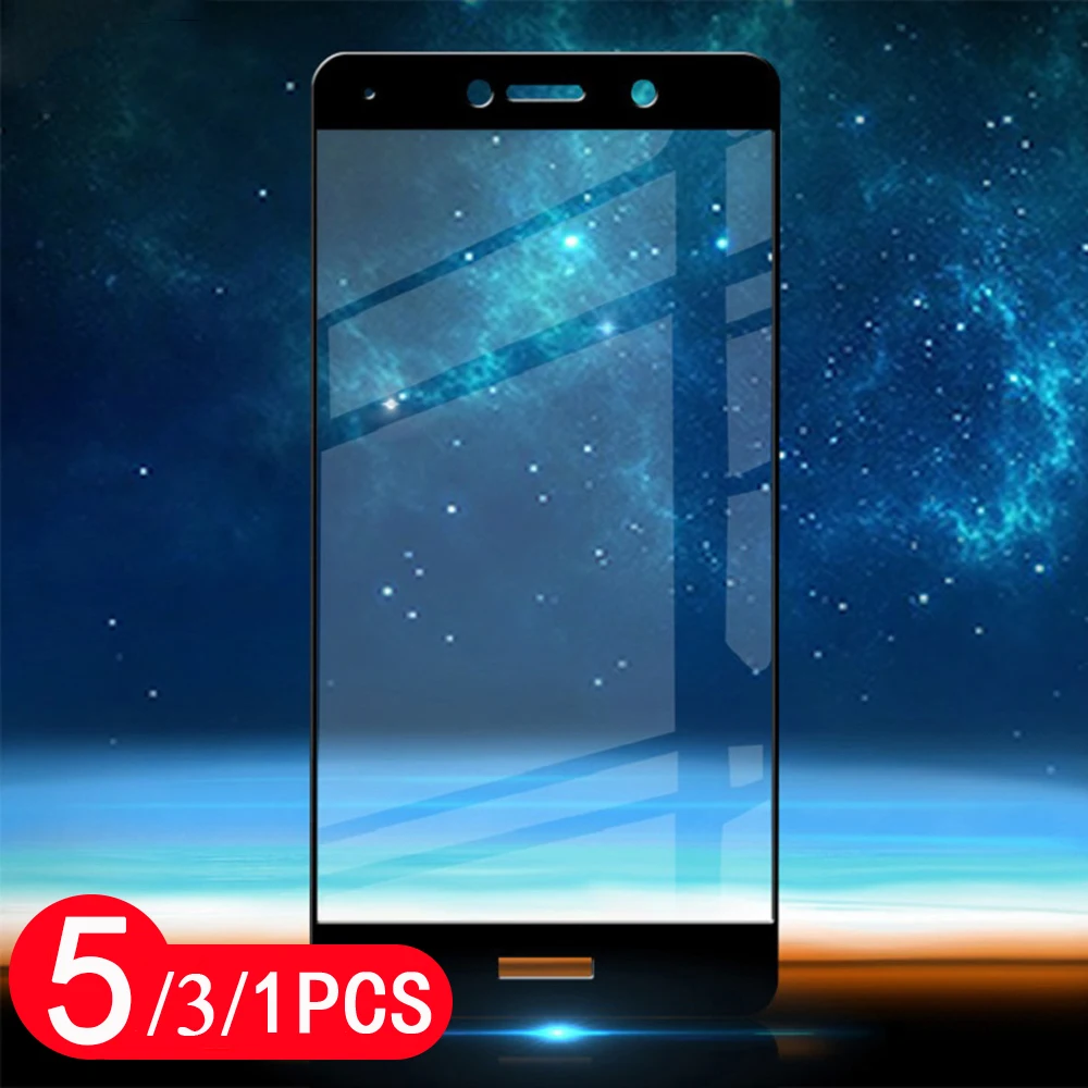 5/3/1Pcs polno kritje za huawei honor 7x 7s 7a 7c pro kaljeno steklo telefon zaščitnik zaslon na steklo pametni zaščitno folijo Slike 0 