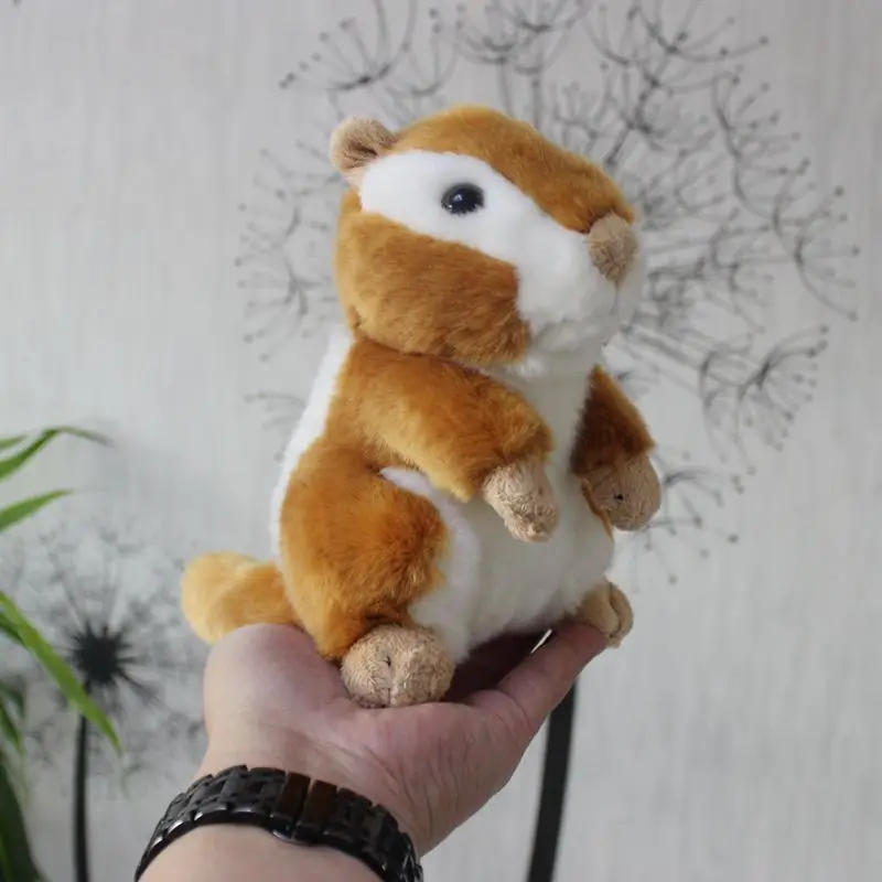 nove igrače simulacije Sibirski Chipmunk plišastih igrač 18 cm mala veverica mehka lutka otroci igrače, okraski za darilo za rojstni dan h1209 Slike 0 