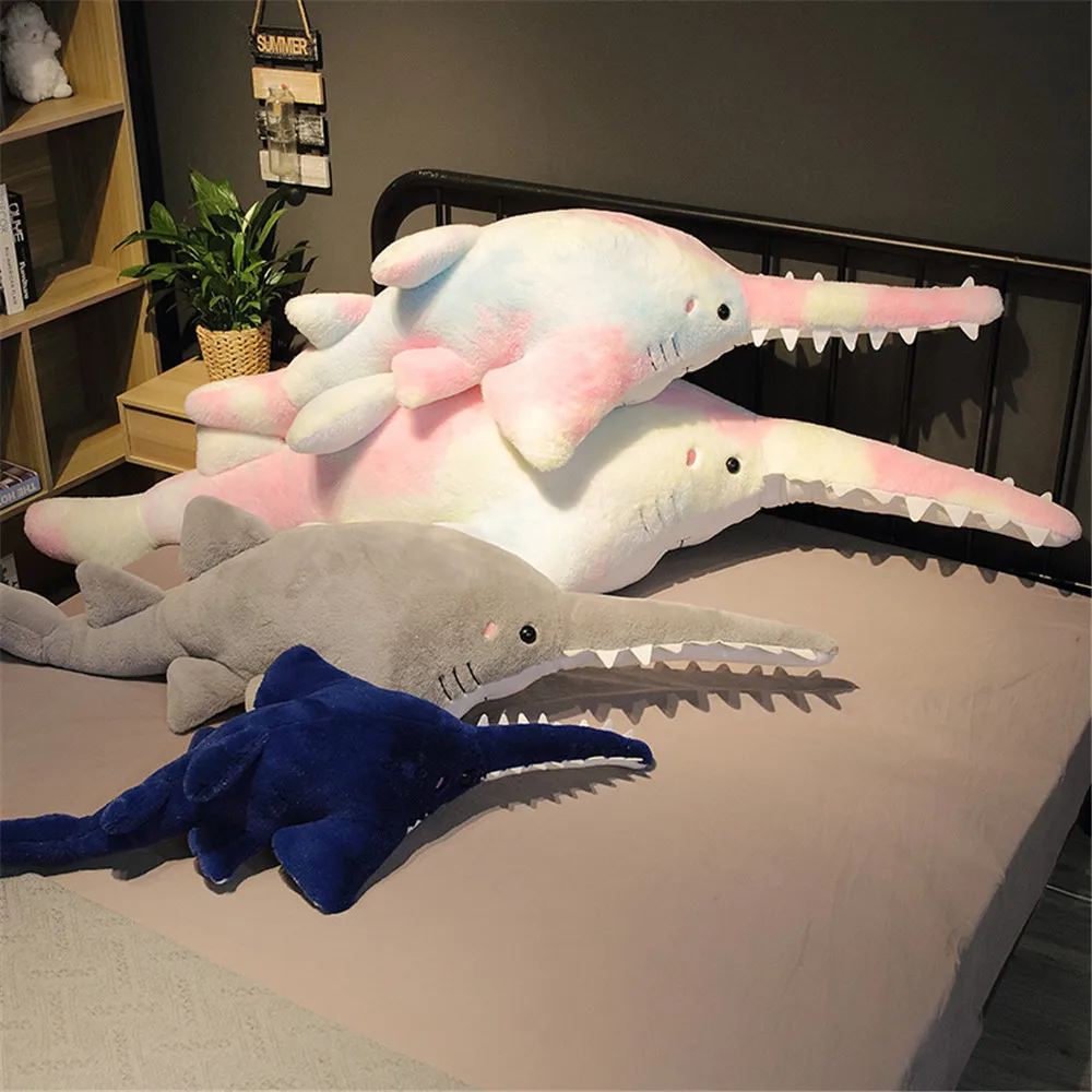 Novo Simulacija Megalodon Plišastih Igrač Kavč Dekoracija Lutka Shark Blazino Lutke Dan Otrok Darilo