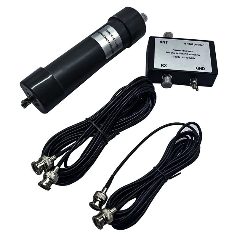 Prenosni Mini-Bič HF VLF, LF, VHF, RX SDR Aktivna Antena 10Khz Do 30Mhz S Kabel